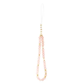   Guess IML Flowers Allover Strap MagSafe tok, iPhone 17 Pro Max - rózsaszín -