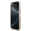 Guess IML Flowers Allover Strap MagSafe tok, iPhone 17 Pro Max - rózsaszín -