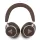 Guess PU Saffiano Triangle Logo ENC Wireless Headphone Brown - barna