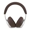 Guess PU Saffiano Triangle Logo ENC Wireless Headphone Brown - barna