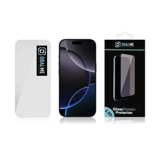 OBAL:ME 2.5D üvegfólia, Apple iPhone 17 / 17 Pro / 18 Pro - átlátszó