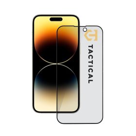   Tactical Glass Shield Privacy Stealth 5D üvegfólia, iPhone 14 Pro - fekete