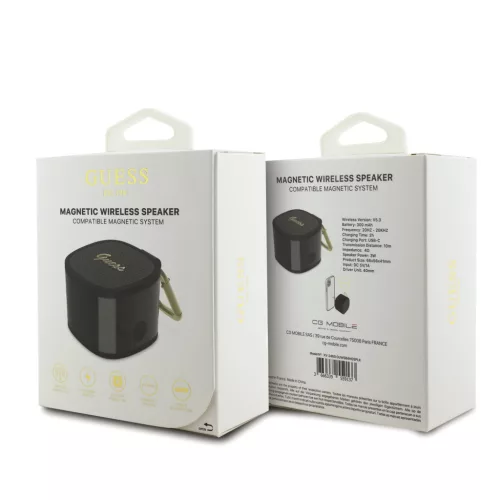 Guess 4G MagSafe Bluetooth hangszóró – fekete -