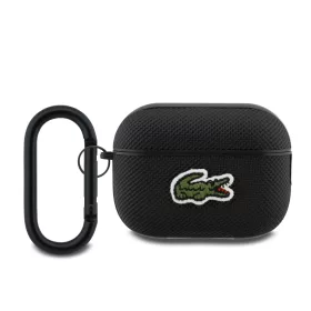   Lacoste Petit Pique Croc Logo Patch AirPods tok – AirPods Pro 2 – Fekete