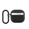 Lacoste Petit Pique Croc Logo Patch AirPods tok – AirPods 4 – Fekete