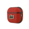 Lacoste Petit Pique Croc Logo Patch AirPods tok – AirPods Pro 2 – Piros