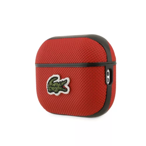 Lacoste Petit Pique Croc Logo Patch AirPods tok – AirPods Pro 2 – Piros