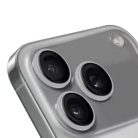   OBAL:ME kameravédő (lencsevédő) – Apple iPhone 17 Pro / 17 Pro Max, ezüst