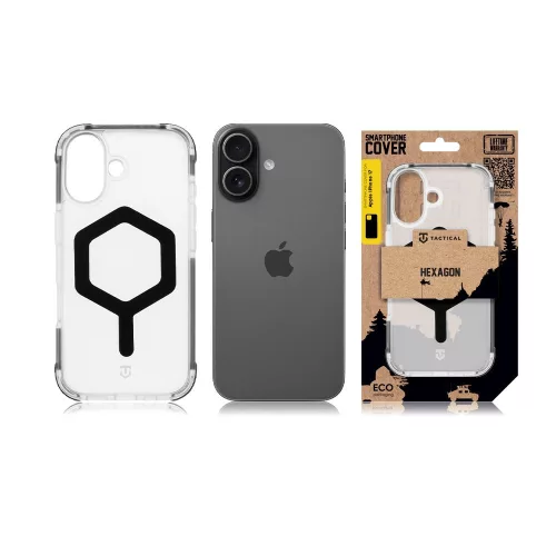 Tactical MagForce Hexagon tok, Apple iPhone 17 T- fekete