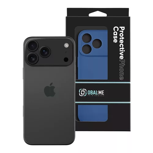 OBAL:ME Matte TPU tok, Apple iPhone 17 Pro Max / 18 Pro Max - Dark Blue