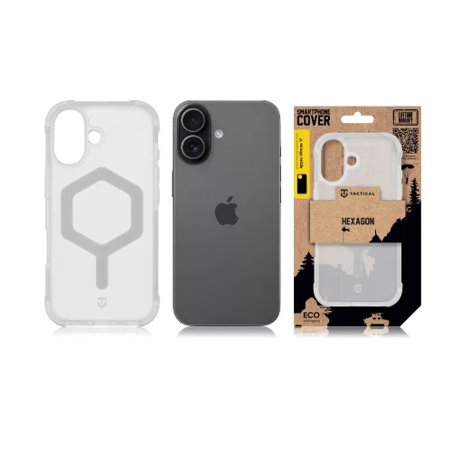 Tactical MagForce Hexagon tok, Apple iPhone 17 -T- fehér