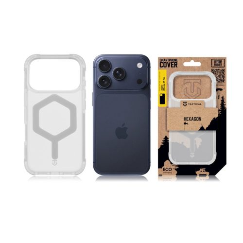 Tactical MagForce Hexagon tok, Apple iPhone 17 Pro -T- fehér