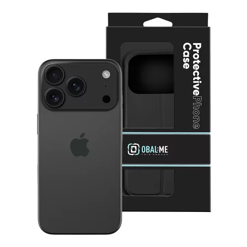 OBAL:ME SmoothTouch tok, Apple iPhone 17 Pro / 18 Pro - Black