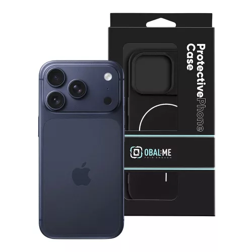 OBAL:ME MagNetix Matte TPU tok, Apple iPhone 17 Pro / 18 Pro - Black