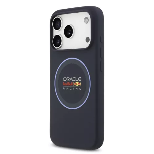 Red Bull Silicone Blue Ring MagSafe tok, iPhone 17 Pro