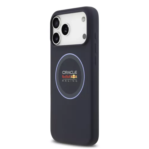 Red Bull Silicone Blue Ring MagSafe tok, iPhone 17 Pro Max