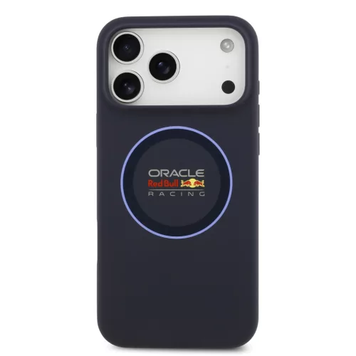 Red Bull Silicone Blue Ring MagSafe tok, iPhone 17 Pro Max