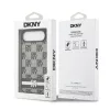 DKNY Pu Leather Checkered Pattern And Stripe tok, iPhone Air