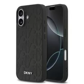 DKNY Pu Leather Grid Pattern MagSafe tok, iPhone 17