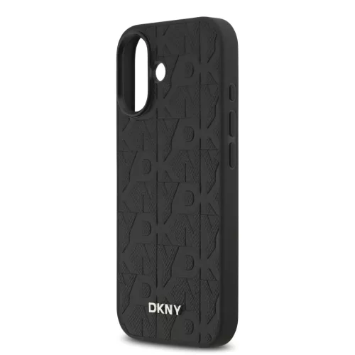 DKNY Pu Leather Grid Pattern MagSafe tok, iPhone 17