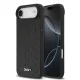 DKNY Pu Leather Grid Pattern MagSafe tok, iPhone Air
