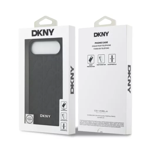 DKNY Pu Leather Grid Pattern MagSafe tok, iPhone Air