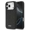DKNY Pu Leather Grid Pattern MagSafe tok, iPhone 17 Pro