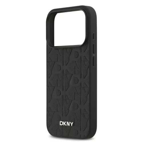 DKNY Pu Leather Grid Pattern MagSafe tok, iPhone 17 Pro