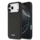 DKNY Pu Leather Grid Pattern MagSafe tok, iPhone 17 Pro Max