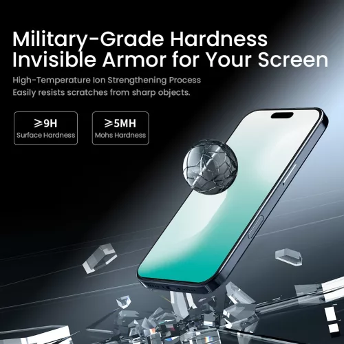 Nillkin H+ PRO 2.5D üvegfólia Apple iPhone 17 Pro / 18 Pro készülékhez (applikátorral)