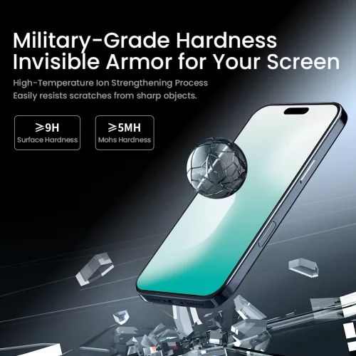 Nillkin H+ PRO 2.5D üvegfólia Apple iPhone 17 Pro Max / 18 Pro Max készülékhez (applikátorral)