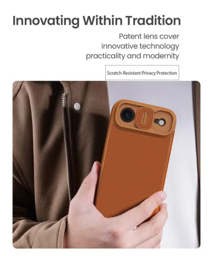 Nillkin Qin Book PRO tok Apple iPhone Air készülékhez – Fekete