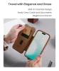 Nillkin Qin Book PRO tok Apple iPhone Air készülékhez – Fekete