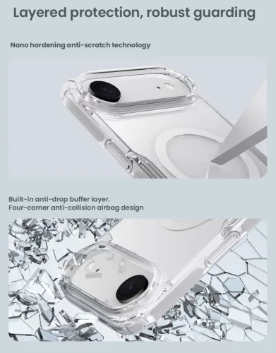 Nillkin Nature TPU PRO Magnetic tok Apple iPhone Air készülékhez – Átlátszó