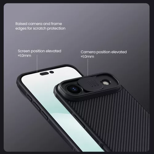 Nillkin CamShield PRO tok Apple iPhone Air készülékhez – Fekete