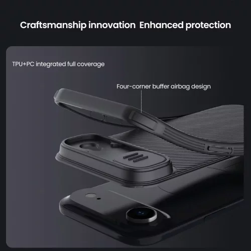 Nillkin CamShield PRO tok Apple iPhone Air készülékhez – Fekete