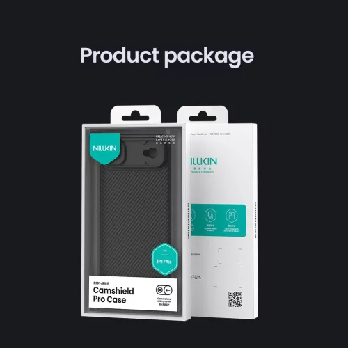 Nillkin CamShield PRO tok Apple iPhone Air készülékhez – Fekete