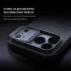 Nillkin CamShield PRO tok Apple iPhone 17 Pro Max / 18 Pro Max készülékhez – Átlátszó fekete