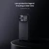 Nillkin CamShield PRO tok Apple iPhone 17 Pro Max / 18 Pro Max készülékhez – Átlátszó fekete