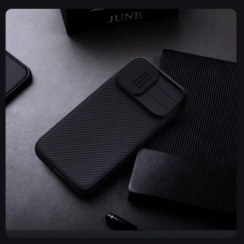 Nillkin CamShield PRO tok Apple iPhone 17 készülékhez – Sötétzöld