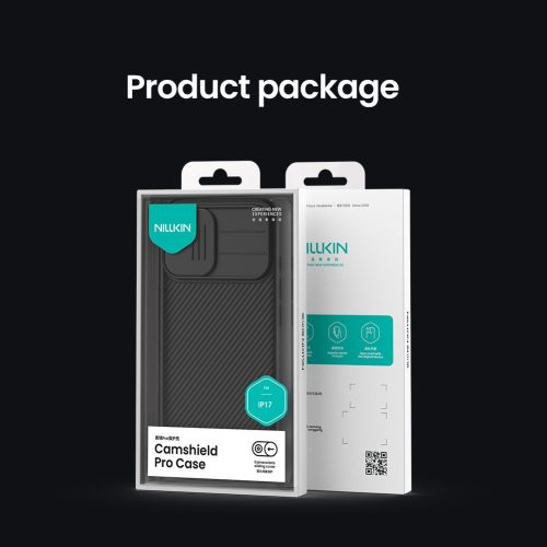 Nillkin CamShield PRO tok Apple iPhone 17 készülékhez – Sötétzöld