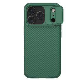   Nillkin CamShield PRO tok Apple iPhone 17 Pro készülékhez – Sötétzöld