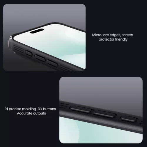 Nillkin CamShield PRO tok Apple iPhone 17 Pro Max / 18 Pro Max készülékhez – Sötétzöld