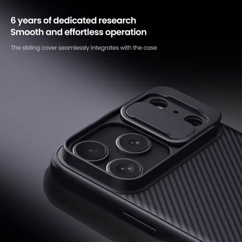 Nillkin CamShield PRO tok Apple iPhone 17 Pro Max / 18 Pro Max készülékhez – Arany