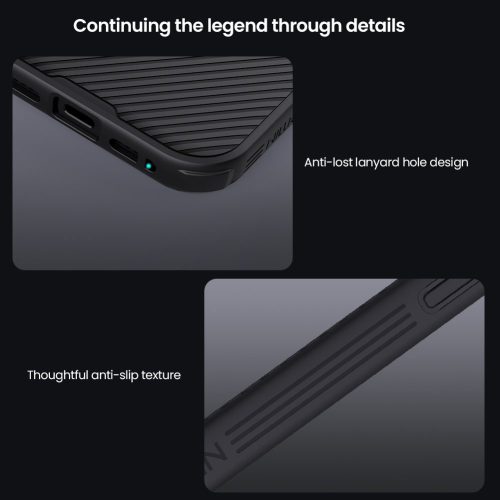 Nillkin CamShield PRO Magnetic tok Apple iPhone 17 készülékhez – Fekete