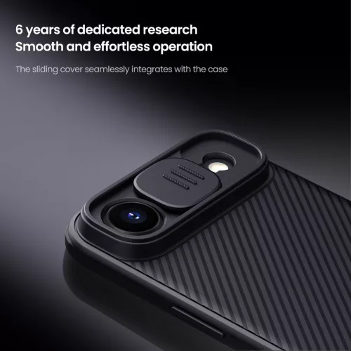 Nillkin CamShield PRO Magnetic tok Apple iPhone Air készülékhez – Fekete