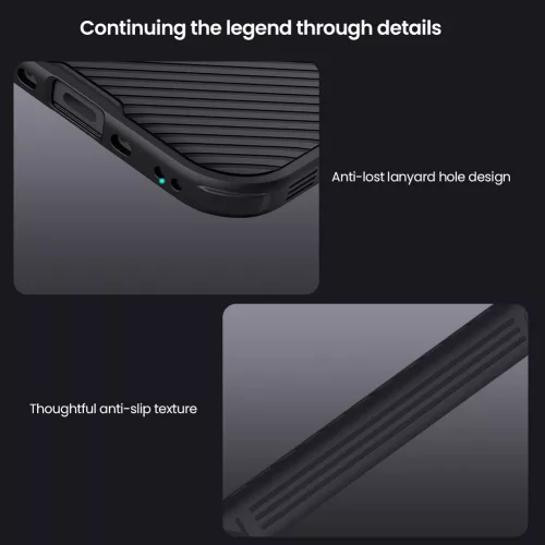 Nillkin CamShield PRO Magnetic tok Apple iPhone Air készülékhez – Fekete