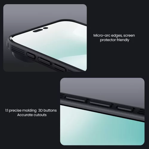 Nillkin CamShield PRO Magnetic tok Apple iPhone Air készülékhez – Fekete