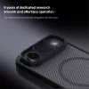 Nillkin CamShield PRO Magnetic tok Apple iPhone Air készülékhez – Átlátszó fekete