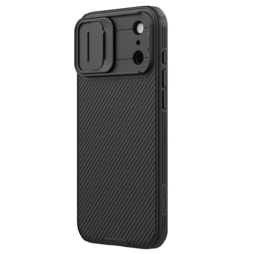 Nillkin CamShield PRO Magnetic tok Apple iPhone 17 Pro Max / 18 Pro Max készülékhez – Fekete